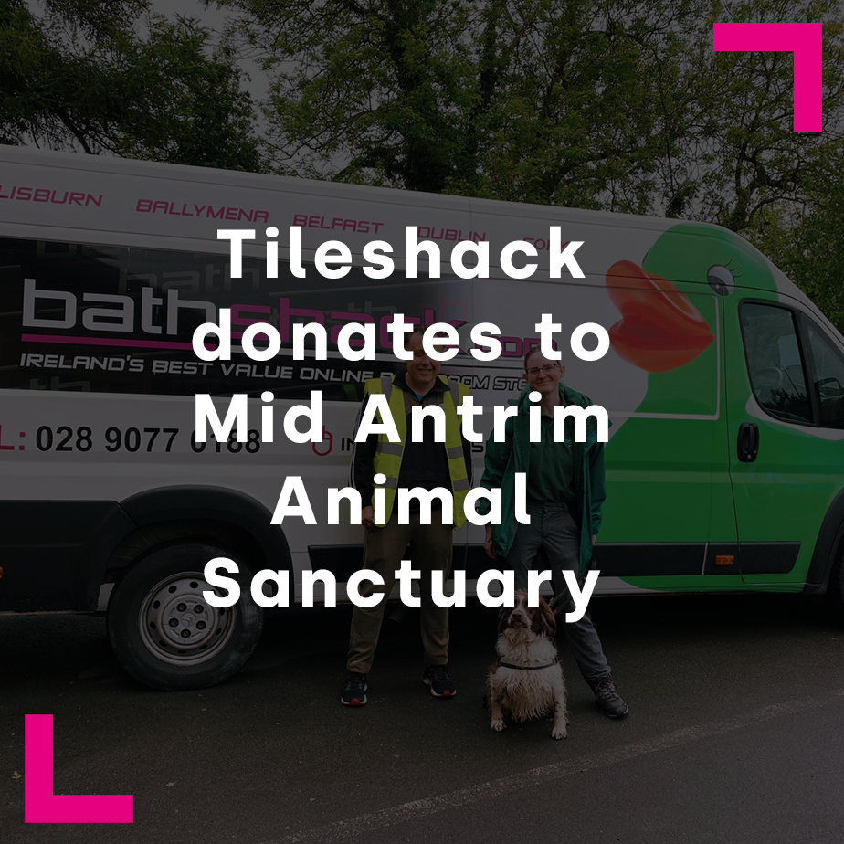 Tileshack donates to Mid Antrim Animal Sanctuary