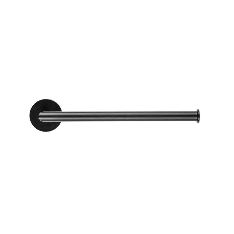 Croydex Flexi Fix Epsom Towel Bar - Matt Black (12849) Black Zinc Alloy ...