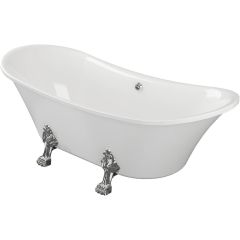 Synergy Bolsena Double Ended Freestanding Bath 1700 x 800mm