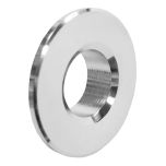 Objekt Cermica Round Basin Overflow Cover - Chrome (12603)