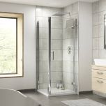 Nuie Pacific 700mm Hinged Shower Door (10354)