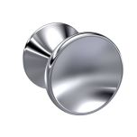 Nuie Indented Knob Handle - Chrome (13146)