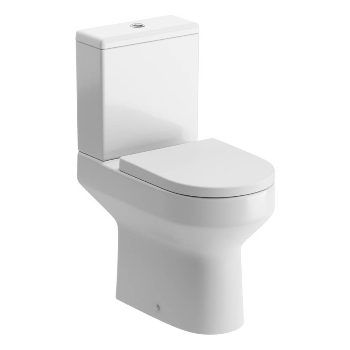 Open end toilet clearance seat