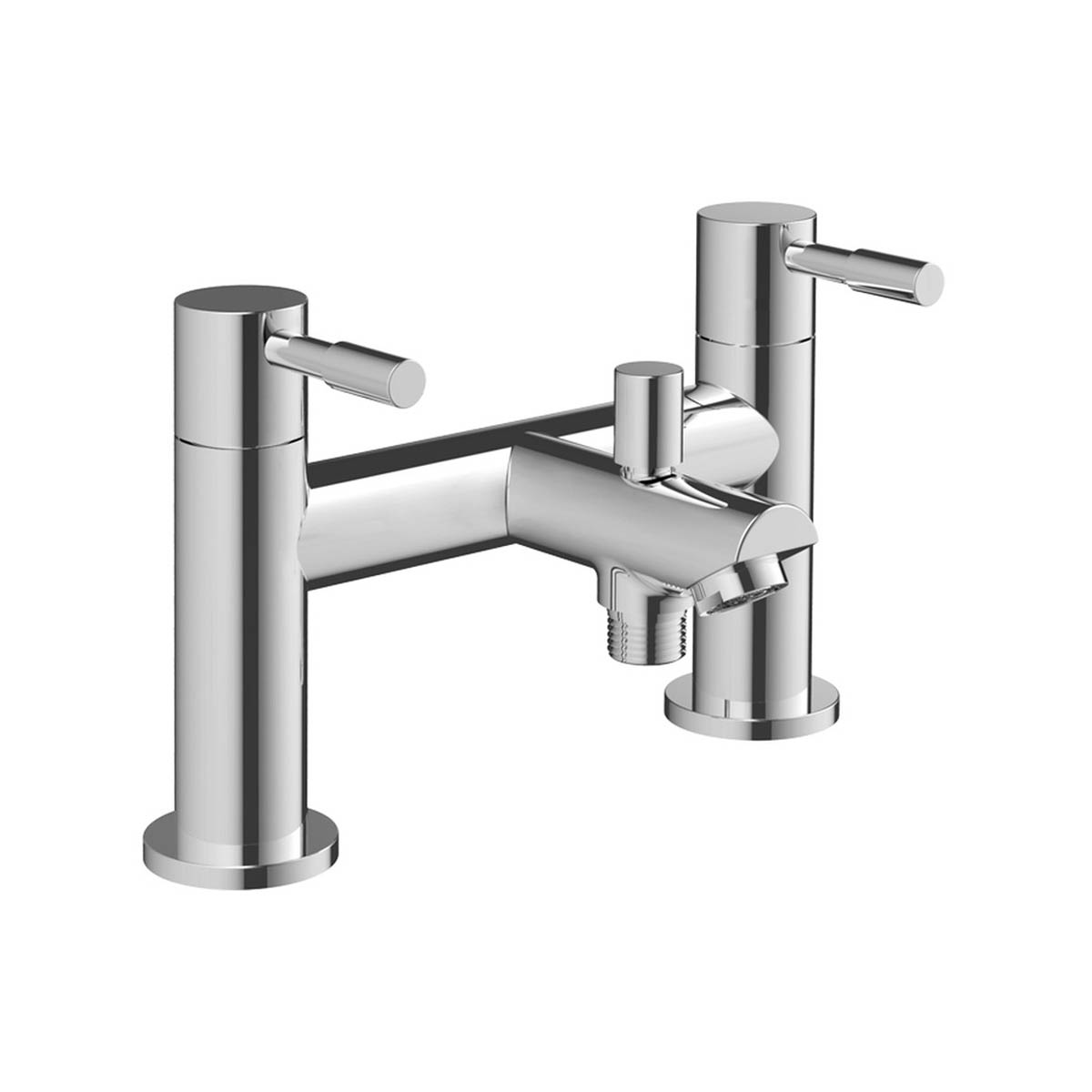 Ari Design Supra Bath/Shower Mixer - Chrome Chrome - Bathshack